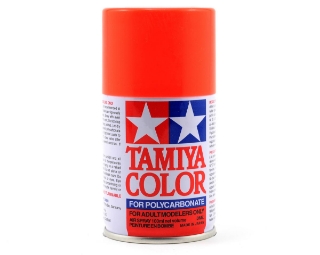 Picture of Tamiya PS-20 Fleurescent Red Lexan Spray Paint (3oz)