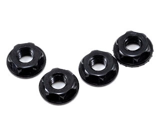 Picture of JConcepts 4mm Low Profile Locking Wheel Nut (Black) (4)