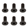 Picture of Team Associated 4x10mm Flat Head Hex Screw (6)