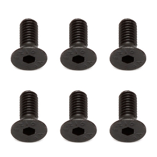 Picture of Team Associated 4x10mm Flat Head Hex Screw (6)