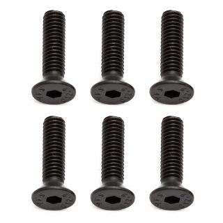 Picture of Team Associated 4x16mm Flat Head Hex Screw (6)