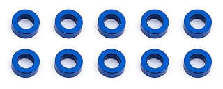 Picture of Team Associated 5.5x2.0mm Aluminum Ball Stud Washer (Blue) (10)