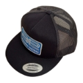 Picture of Team Associated AE Logo Trucker Hat "Flatbill" (Black) (One Size Fits Most)