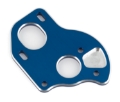 Picture of Team Associated B6.1/B6.1D Aluminum Laydown Motor Plate (Blue)