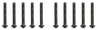 Picture of Team Associated Button Head Cap Screw 3x24mm (10)