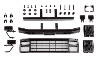 Picture of Team Associated CR12 Ford F150 Grill & Accessories Set (Black)