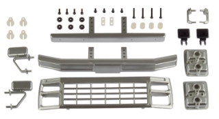 Picture of Team Associated CR12 Ford F150 Grill & Accessories Set (Satin Chrome)