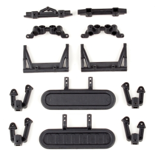 Picture of Team Associated CR12 Shock Towers & Bumper Mounts Set