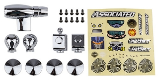 Picture of Team Associated NanoSport Space Pack (Chrome)