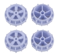 Picture of Team Associated NanoSport Wheels (White)