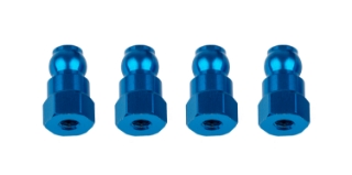 Picture of Team Associated RC10B74 10mm Shock Bushing (Blue) (4)