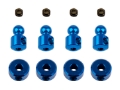 Picture of Team Associated RC10B74 Anti-Roll Bar Hardware (Blue)