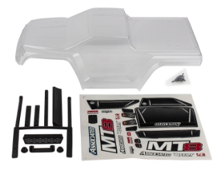 Picture of Team Associated RIVAL MT8 Body Set (Clear)