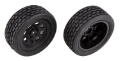 Picture of Team Associated SR10 Pre-Mounted Street Stock Tires w/Front Wheels (2)