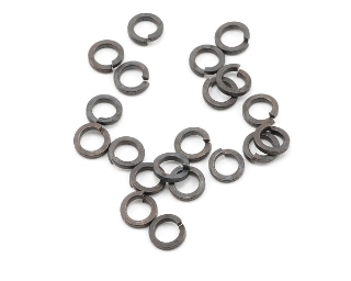 Picture of ProTek RC 3mm "High Strength" Black Lock Washers (20)