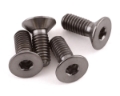 Picture of ProTek RC 3x8mm "Grade 5" Titanium Flat Head Hex Screw (4)