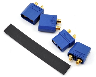 Picture of ProTek RC 4.5mm "TruCurrent" XT90 Polarized Connectors (2 Male/2 Female)