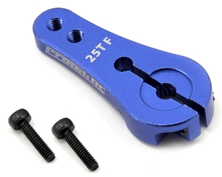 Picture of ProTek RC 4mm Aluminum Long Clamping Servo Horn (Blue) (25T)