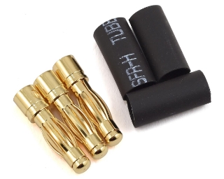 Picture of ProTek RC 4mm Serrated Male Bullet Connector (3 Male)