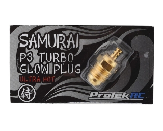 Bild von ProTek RC Gold P3 Samurai Turbo Glow Plug (Ultra Hot)