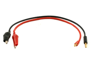 Picture of ProTek RC Heavy Duty (14awg) Charge Lead (Alligator Clips to 4mm Banana Plugs)