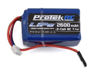 Picture of ProTek RC LiPo Hump/Short Receiver Battery Pack (Kyosho/Tekno) (7.4V/2600mAh)