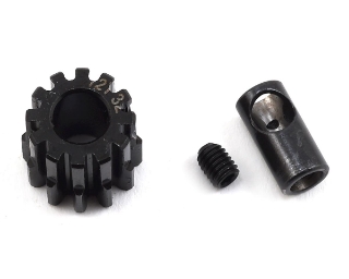 Picture of ProTek RC Steel 32P Pinion Gear w/3.17mm Reducer Sleeve (Mod .8) (5mm Bore) (12T)