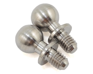 Picture of Lunsford 5.5x3x4mm Titanium Ball Studs (2)