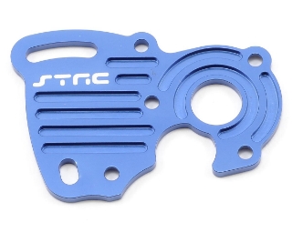 Picture of ST Racing Concepts Aluminum Finned Heat Sink Motor Plate (Blue)