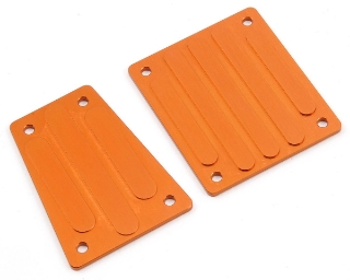 Picture of ST Racing Concepts Aluminum Front & Rear Skid Plate Set (Orange)