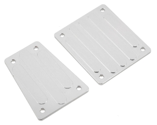 Picture of ST Racing Concepts Aluminum Front & Rear Skid Plate Set (Silver)