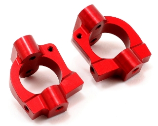 Picture of ST Racing Concepts Aluminum HD Caster Block Set (Red) (2)