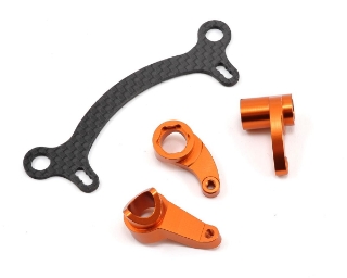Picture of ST Racing Concepts Aluminum HD Steering System w/Graphite Steering Rack (Orange)