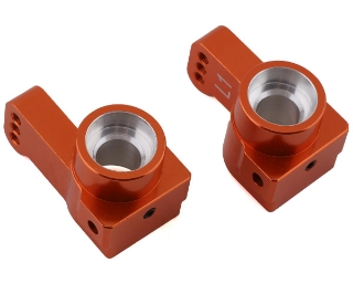 Picture of ST Racing Concepts DR10 Aluminum Rear Hub Carriers (Orange) (2) (1° Toe)