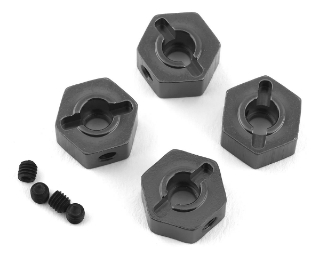 Picture of ST Racing Concepts Enduro Aluminum Hex Adapters (4) (Gun Metal)