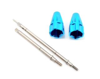Picture of ST Racing Concepts Rear Lock-out w/Stainless Steel Axles (Blue)
