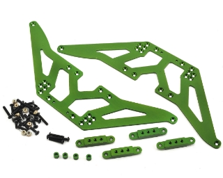Picture of ST Racing Concepts SCX10 Aluminum Chassis Lift Kit (Green)