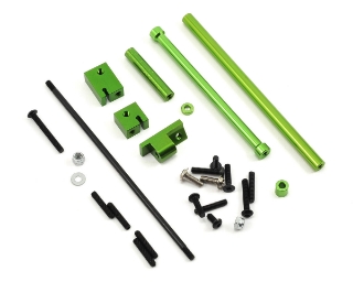 Picture of ST Racing Concepts SCX10 Aluminum Off-Axle Servo Mount/Panhard Kit (Green)
