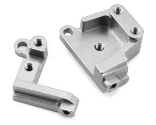 Picture of ST Racing Concepts SCX10 II Aluminum Servo Mount Brackets (Silver)