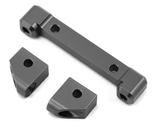 Picture of ST Racing Concepts Traxxas 4Tec 2.0 Aluminum Front Hinge Pin Blocks (Gun Metal)