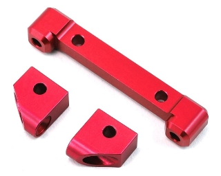 Picture of ST Racing Concepts Traxxas 4Tec 2.0 Aluminum Front Hinge Pin Blocks (Red)