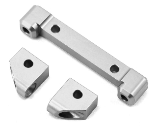 Picture of ST Racing Concepts Traxxas 4Tec 2.0 Aluminum Front Hinge Pin Blocks (Silver)
