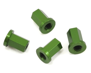 Picture of ST Racing Concepts Wraith Aluminum Internal Locknut (4) (Green)
