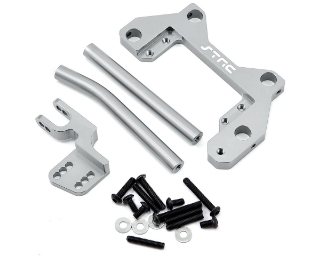 Picture of ST Racing Concepts Wraith Aluminum Off Axle Servo Mount & Panhard Kit (Silver)