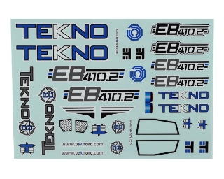 Picture of Tekno RC EB410.2 Decal Sheet