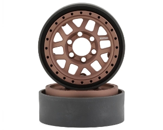 Picture of Vanquish Products KMC 1.9 XD229 Machete V2 Beadlock Crawler Wheels (Bronze) (2)