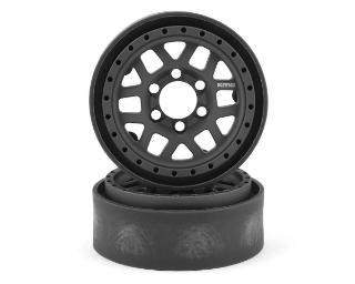 Picture of Vanquish Products KMC 1.9 XD229 Machete V2 Beadlock Crawler Wheels (Grey) (2)