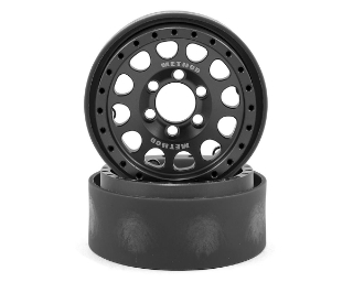 Picture of Vanquish Products Method 105 1.9 Beadlock Crawler Wheels (Grey/Black) (2)