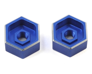 Picture of Revolution Design B6 Battery Thumb Nuts (Blue) (2)