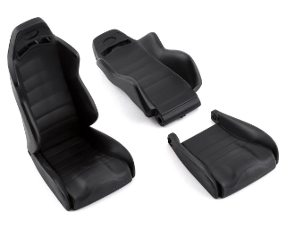 Picture of Yeah Racing 1/10 Crawler Plastic Seats (Black) (2)